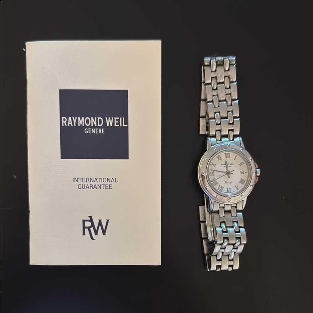 Raymond Weil Silver Timepiece with Metal Bracelet